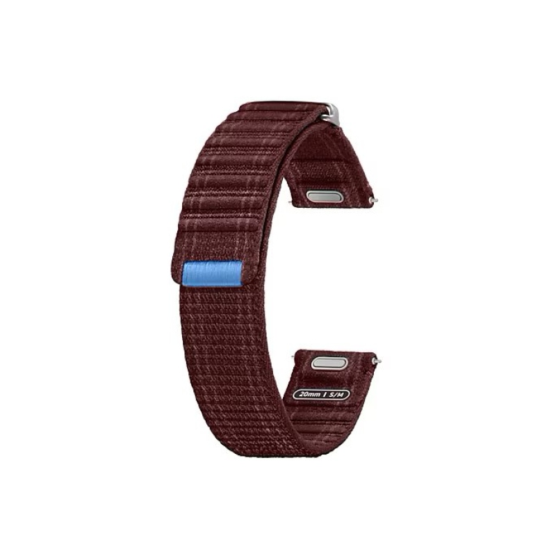 ET-SVL30SEE Samsung Galaxy Watch 4/5/6/7 Textilní Řemínek 20mm S/M Wine