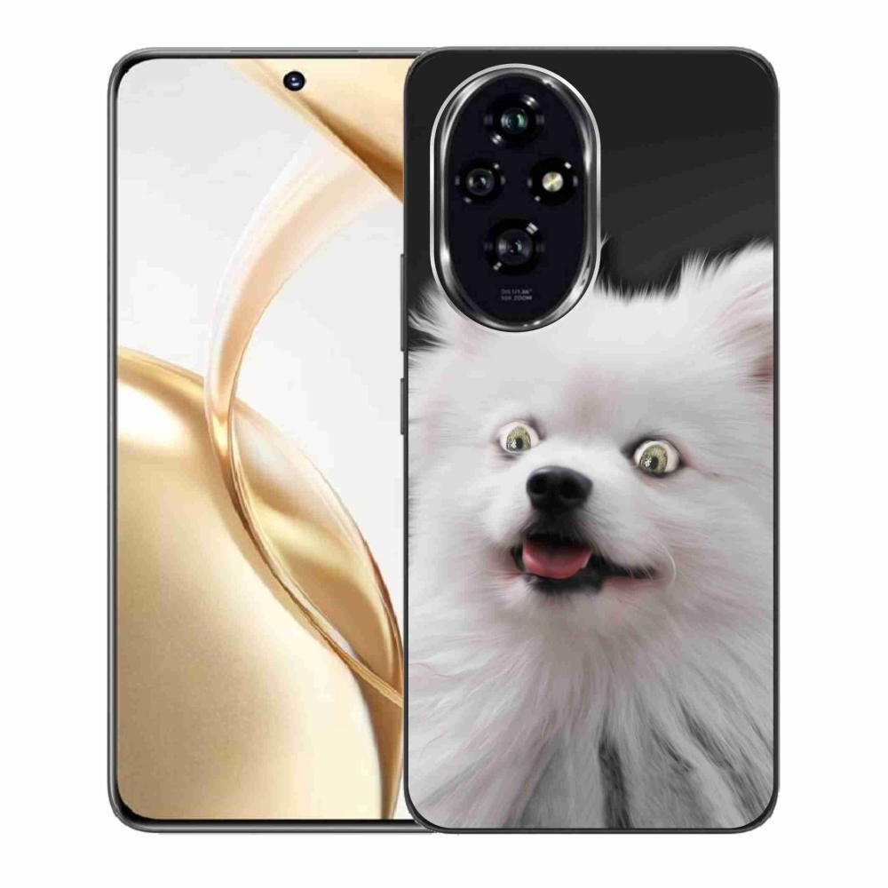 Gelový kryt mmCase na Honor 200 5G - bílý špic
