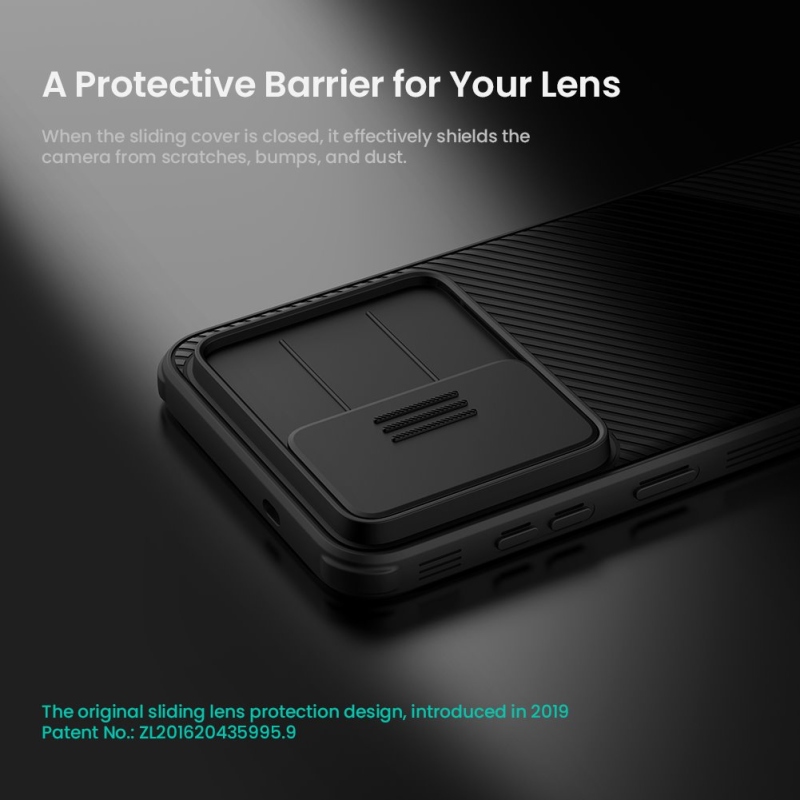 Nillkin CamShield PRO Zadní Kryt pro Samsung Galaxy S26 FE Transparent Black