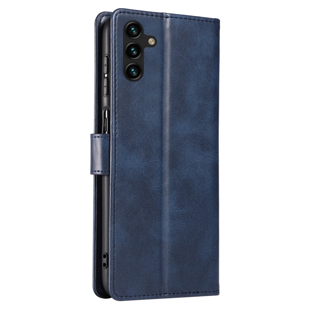 Closure knížkové pouzdro na Samsung Galaxy A26 5G - modré
