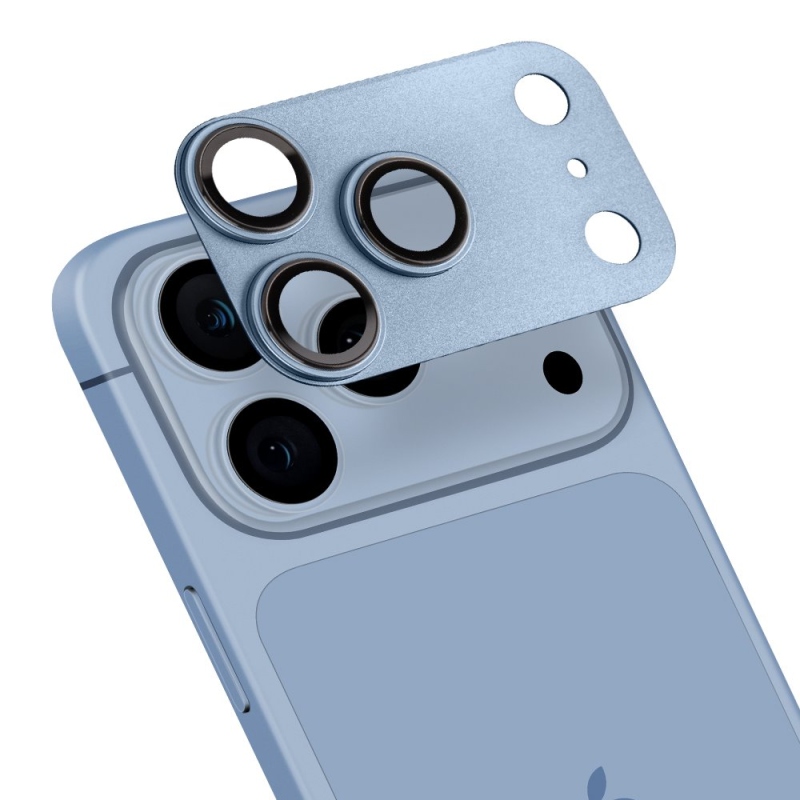 OBAL:ME Camera Island Ochrana Čoček pro Apple iPhone 18 Pro Light Blue