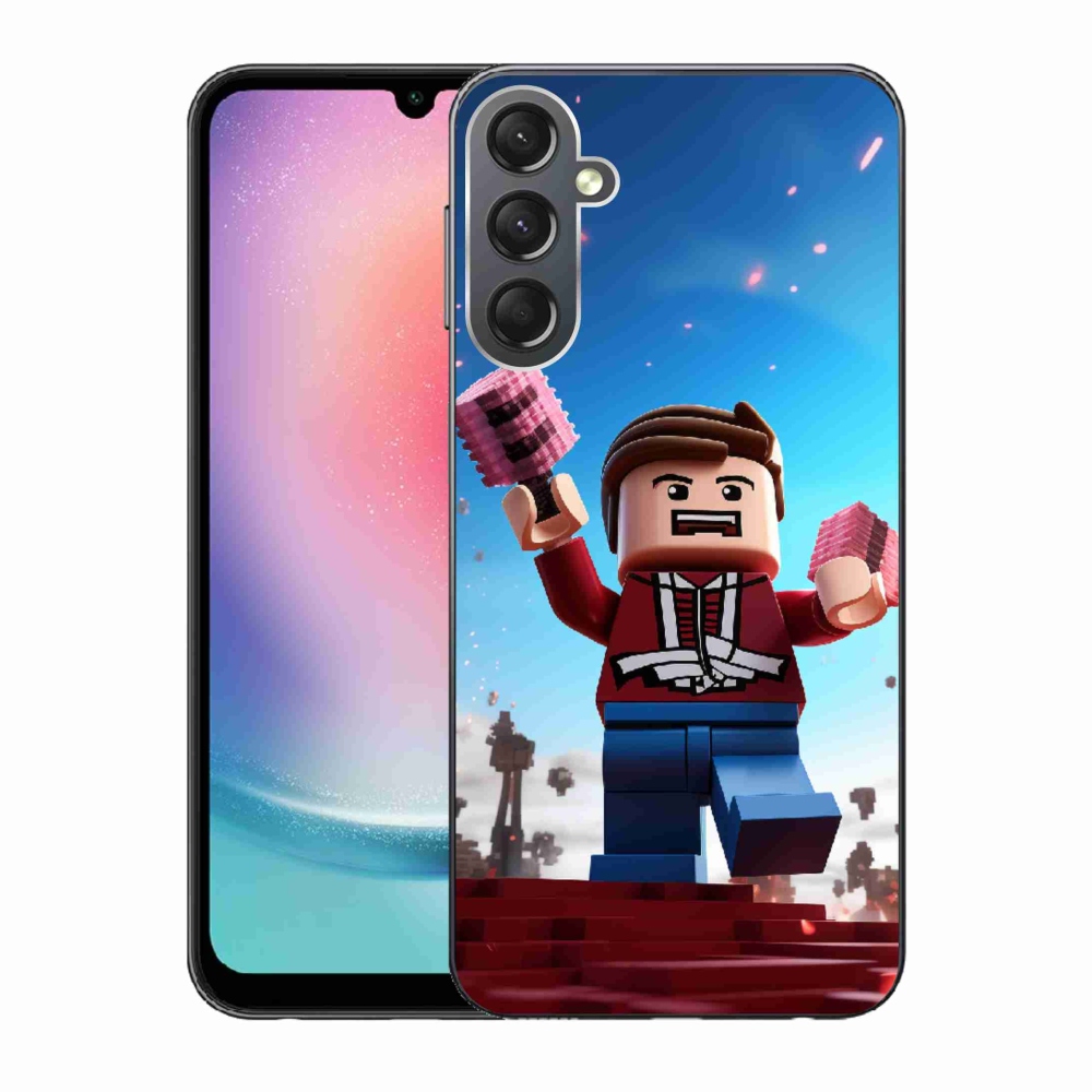 Gelový kryt mmCase na Samsung Galaxy A24 - roblox 2