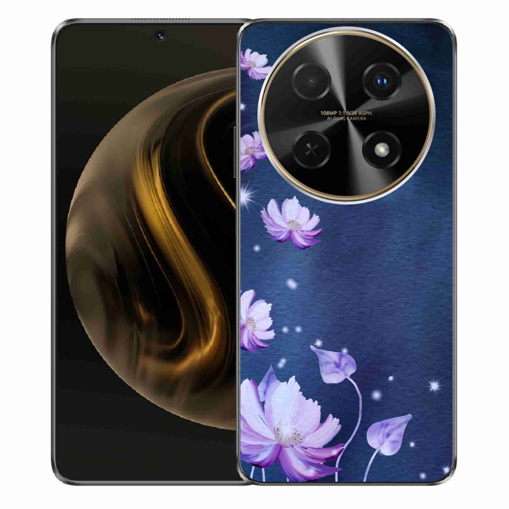 Gelový obal mmCase na Huawei Nova 12i - padající květy