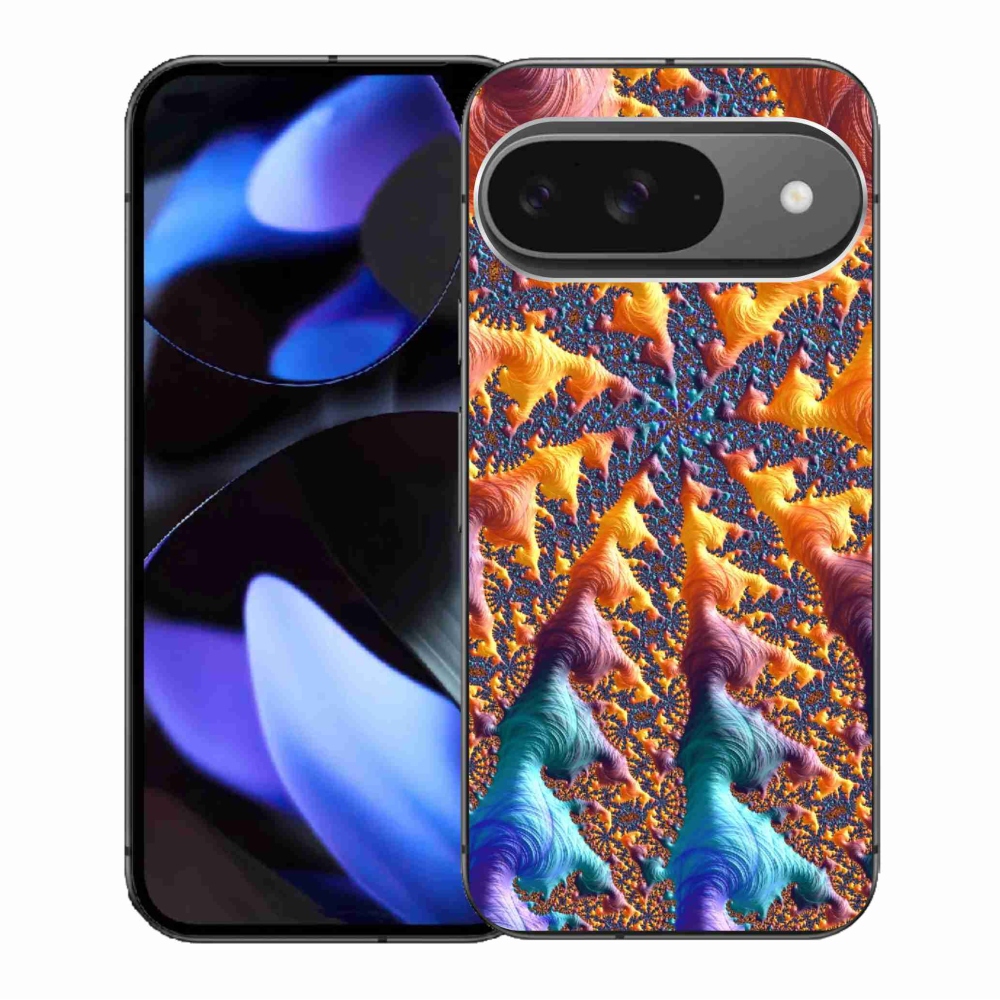Gelový kryt mmCase na Google Pixel 9/9 Pro - abstraktní motiv 23