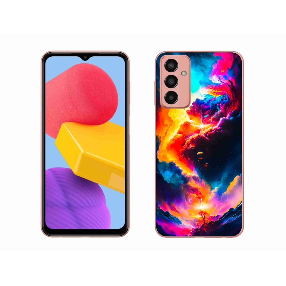 Gelový kryt mmCase na Samsung Galaxy M13 - abstraktní motiv