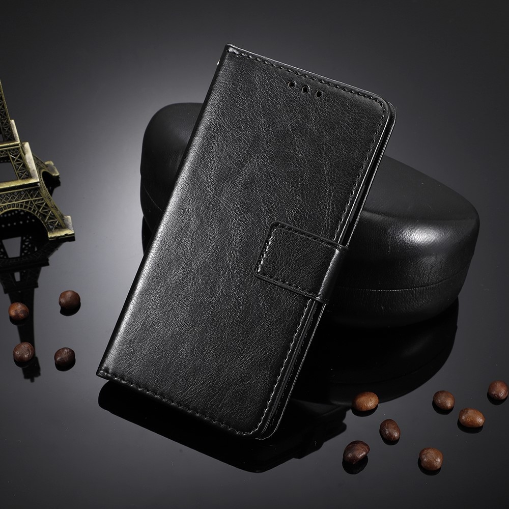 Crazy knížkové pouzdro na Realme 14 5G - černé