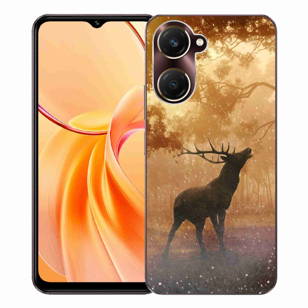 Gelový kryt mmCase na Vivo Y28s 5G - jelen v říji