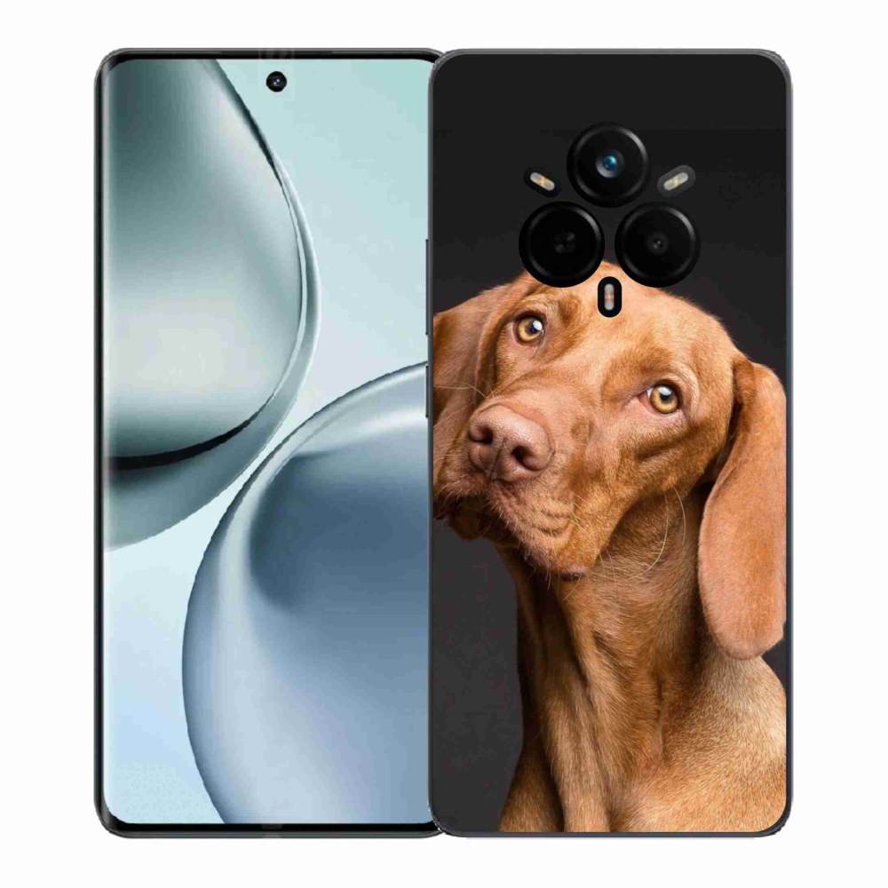 Gelový kryt mmCase na Realme 14 Pro+ 5G - maďarský ohař