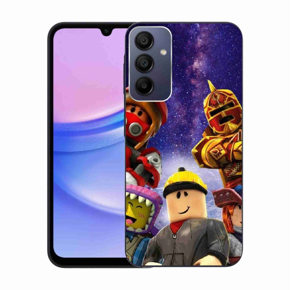 Gelový kryt mmCase na Samsung Galaxy A15 4G/5G - roblox 3