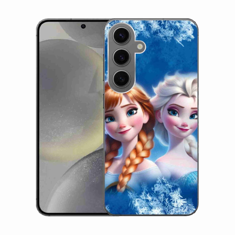 Gelový kryt mmCase na Samsung Galaxy S24 - ledové království 2