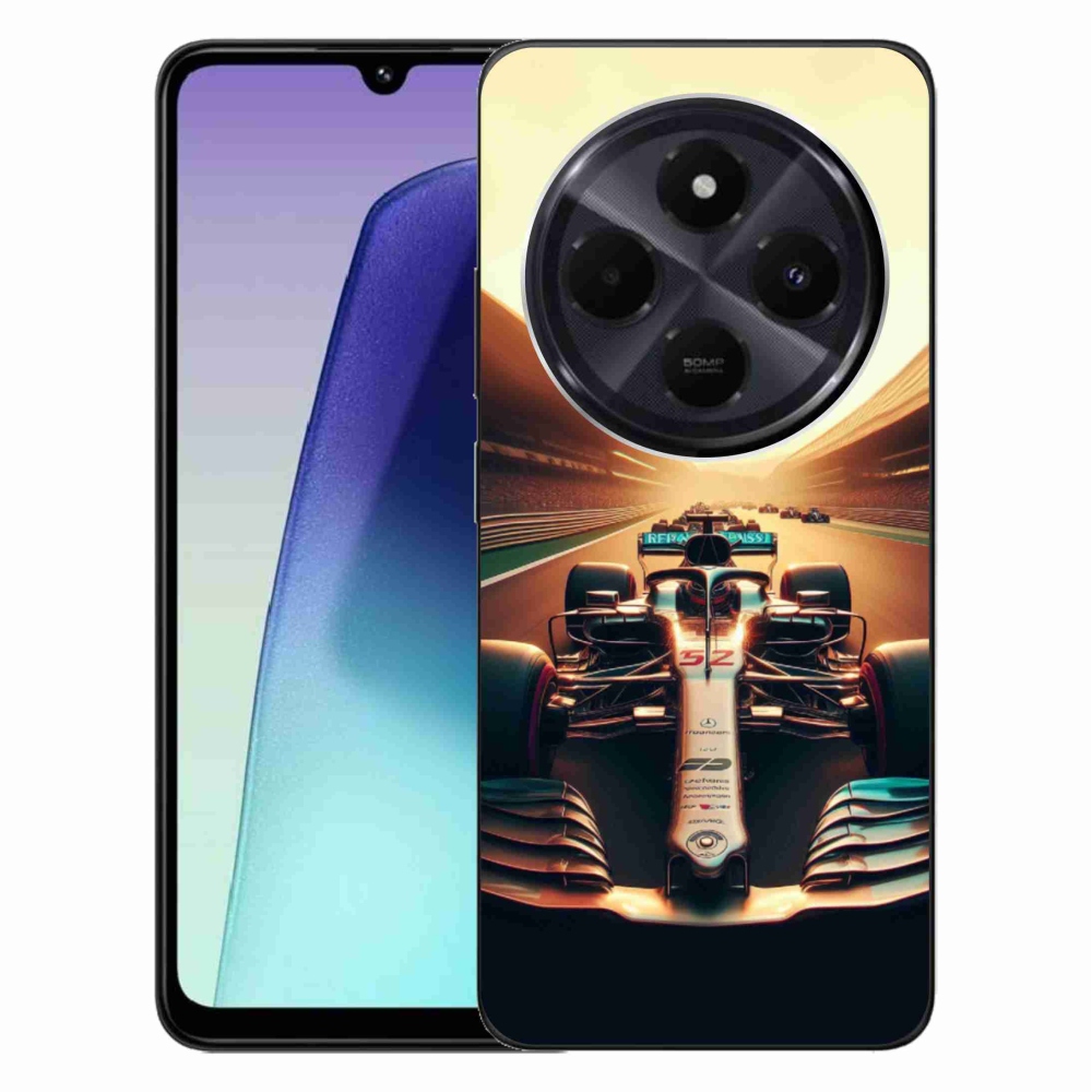 Gelový kryt mmCase na Xiaomi Redmi 14C/Poco C75 - formule 1