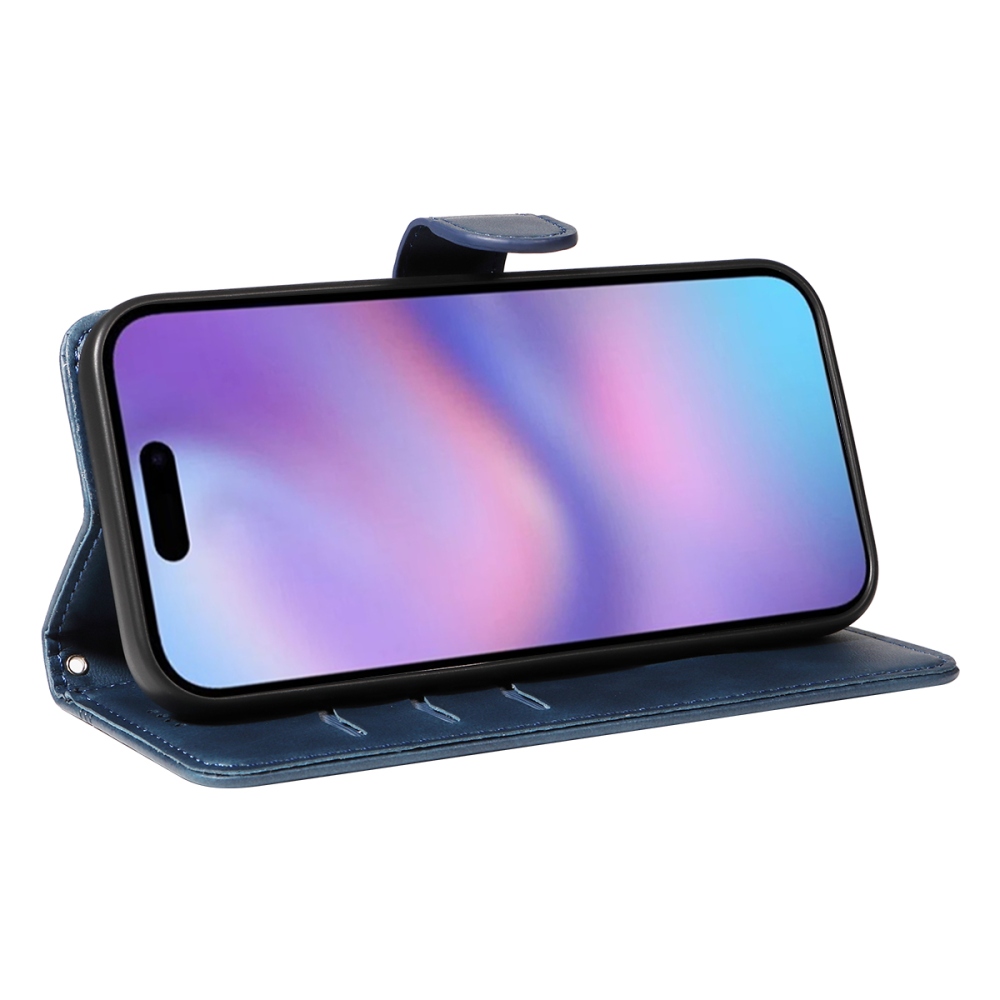 T-Shape knížkové pouzdro na iPhone 17 - modré