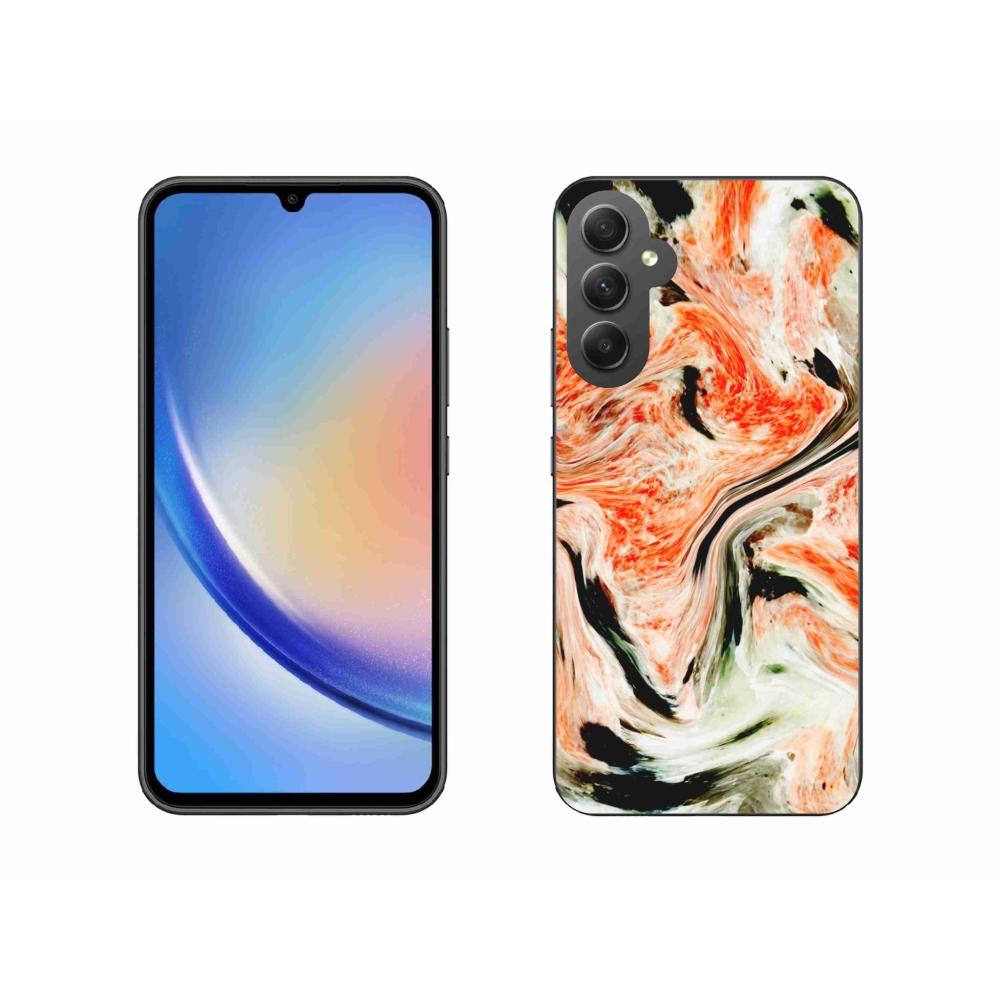 Gelový kryt mmCase na Samsung Galaxy A34 5G - abstrakt 25