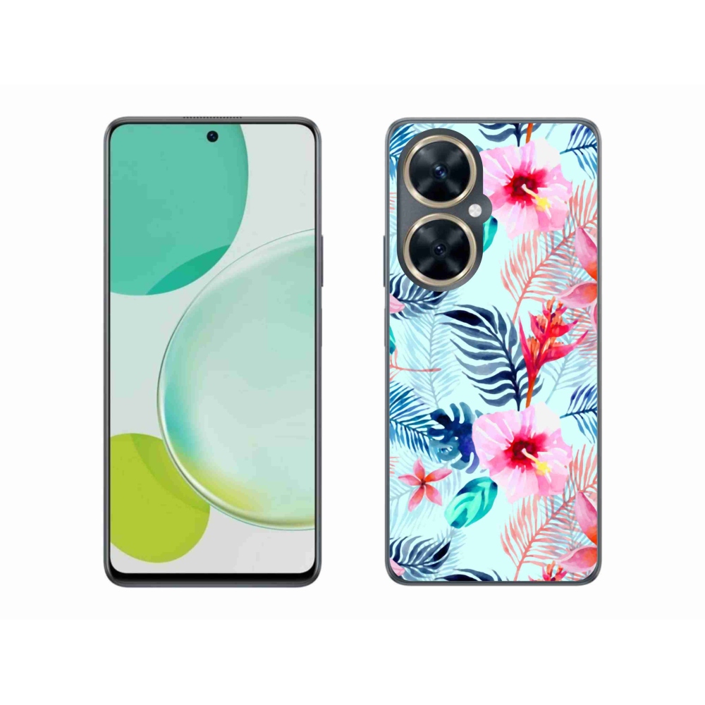 Gelový kryt mmCase na Huawei Nova 11i - květiny