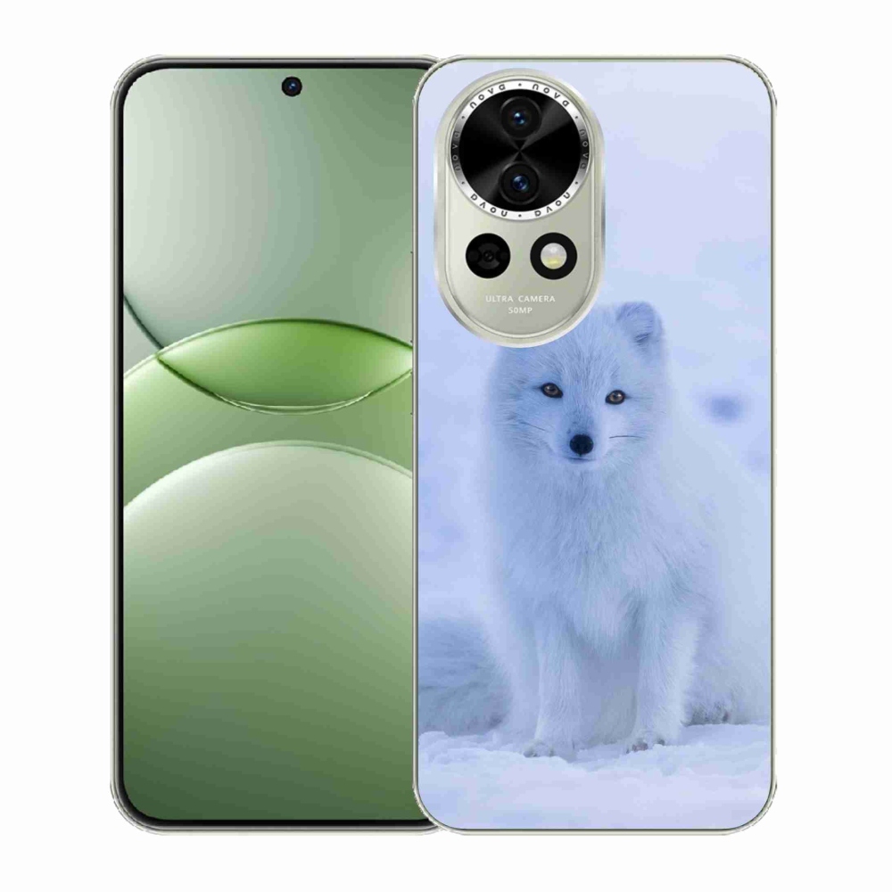 Gelový kryt mmCase na Huawei Nova 13 5G - polární liška