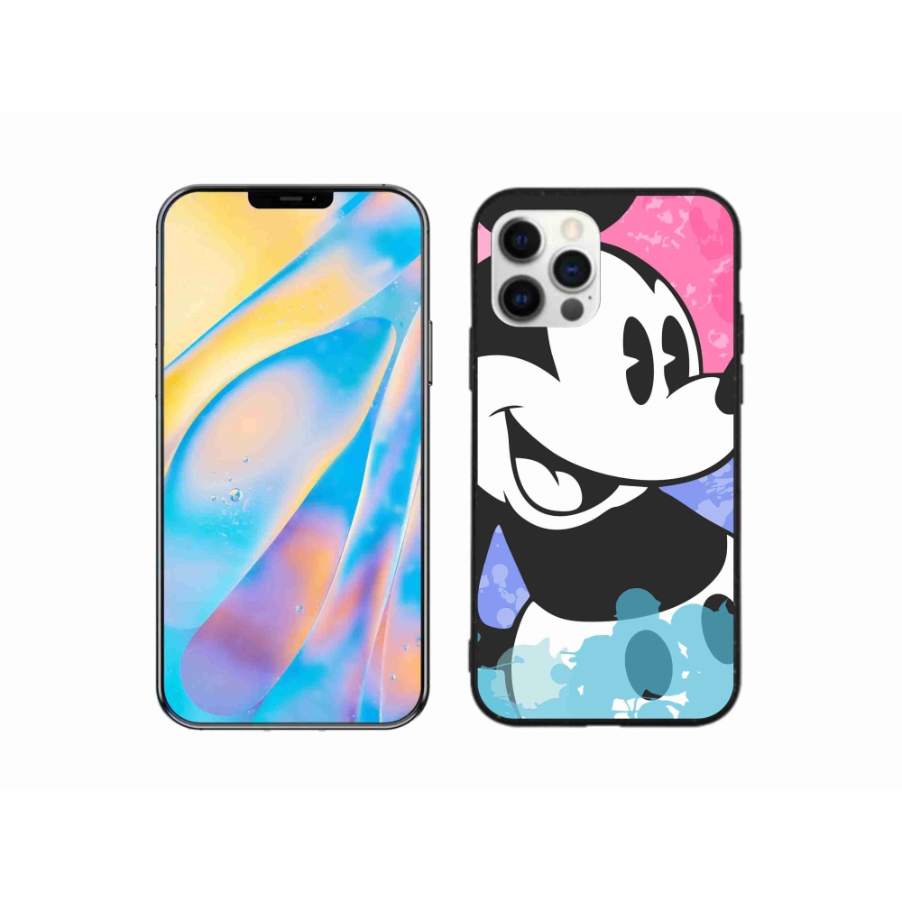 Gelový kryt mmCase na iPhone 12 - mickey mouse
