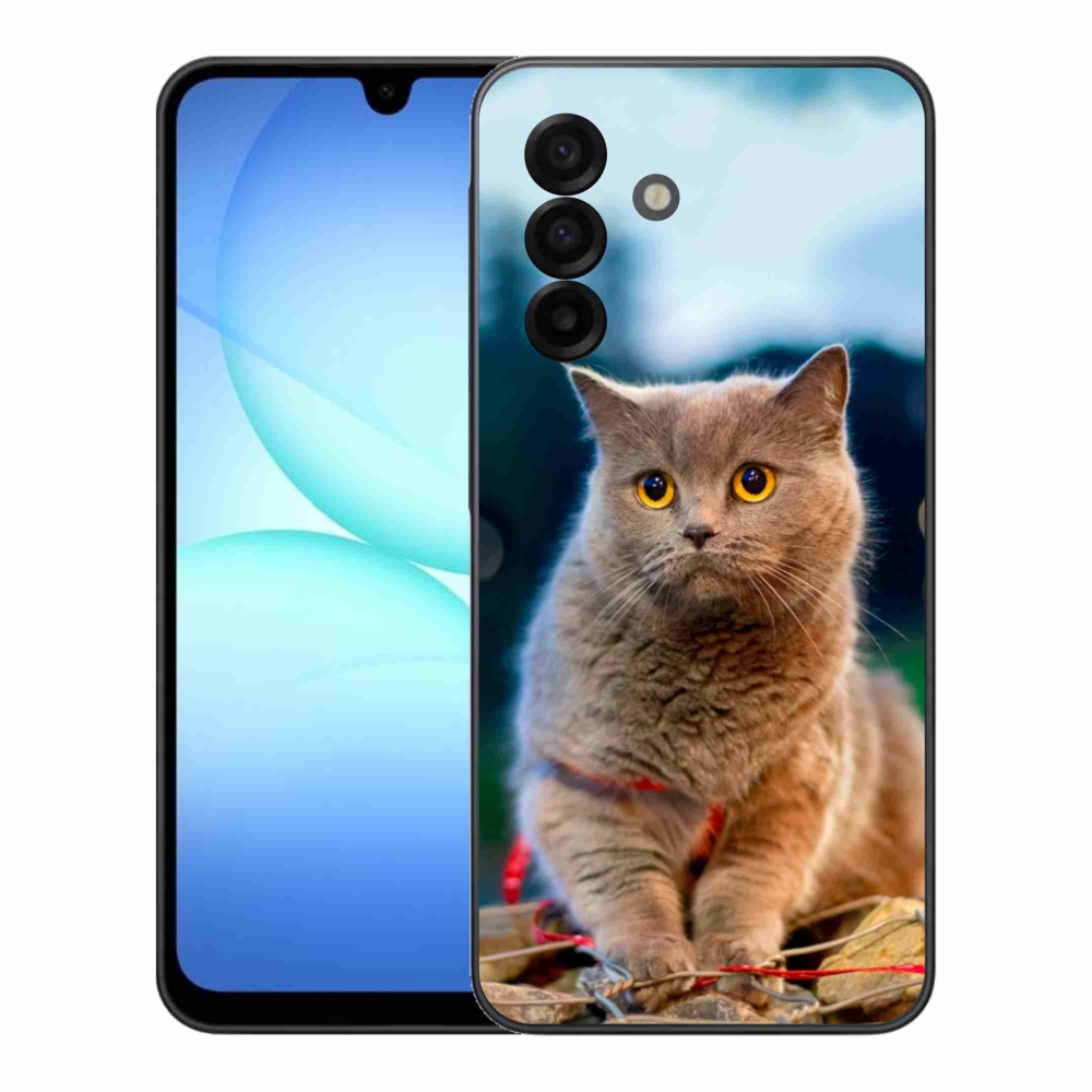 Gelový kryt mmCase na Samsung Galaxy A17 4G/5G - britská modrá 2