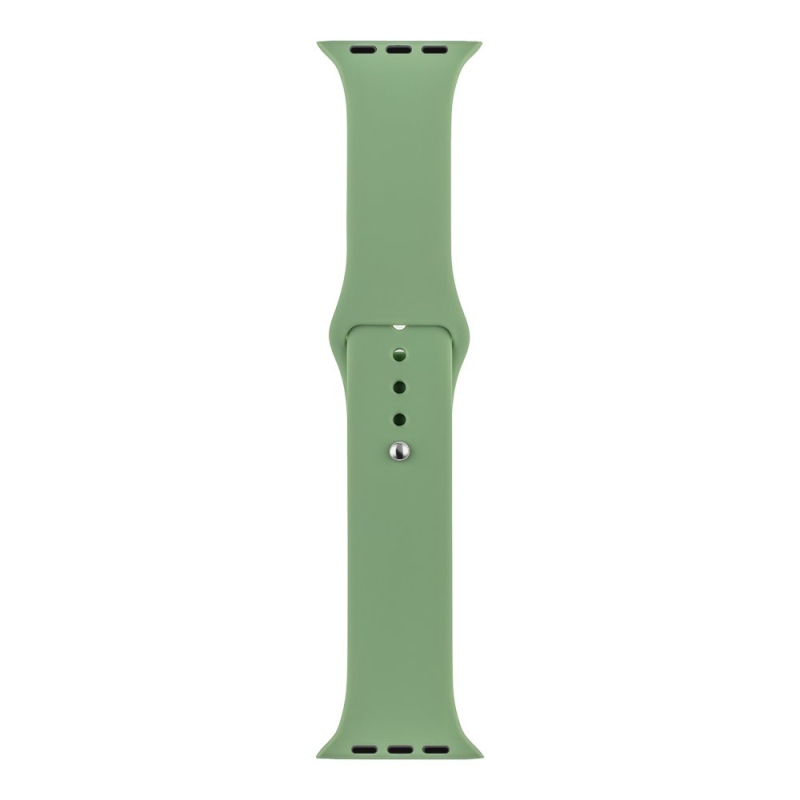 OBAL:ME Silikonový Řemínek pro Apple Watch 42-49mm M-L Green