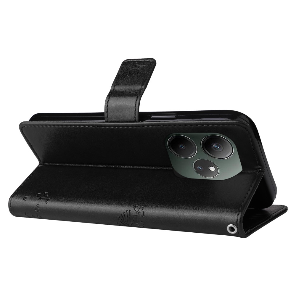Tree knížkové pouzdro na Realme GT 6 5G/GT 6T 5G - černé