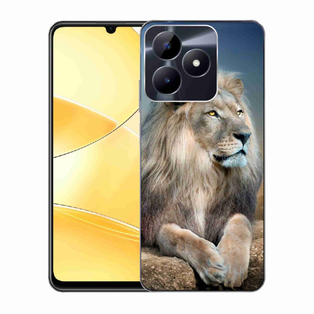 Gelový obal mmCase na Realme C51/C53 - lev 1