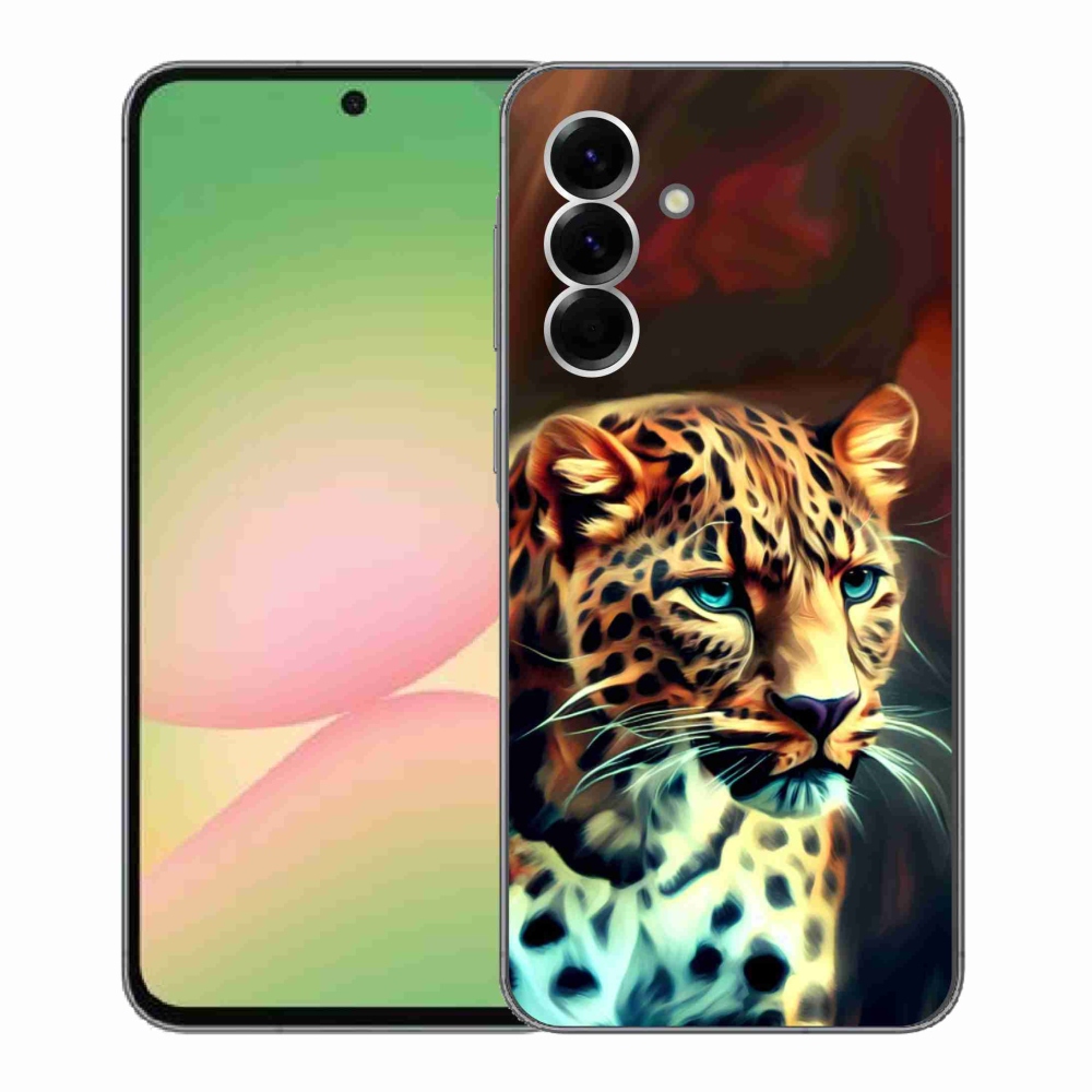 Gelový kryt mmCase na Samsung Galaxy A56 5G - leopard