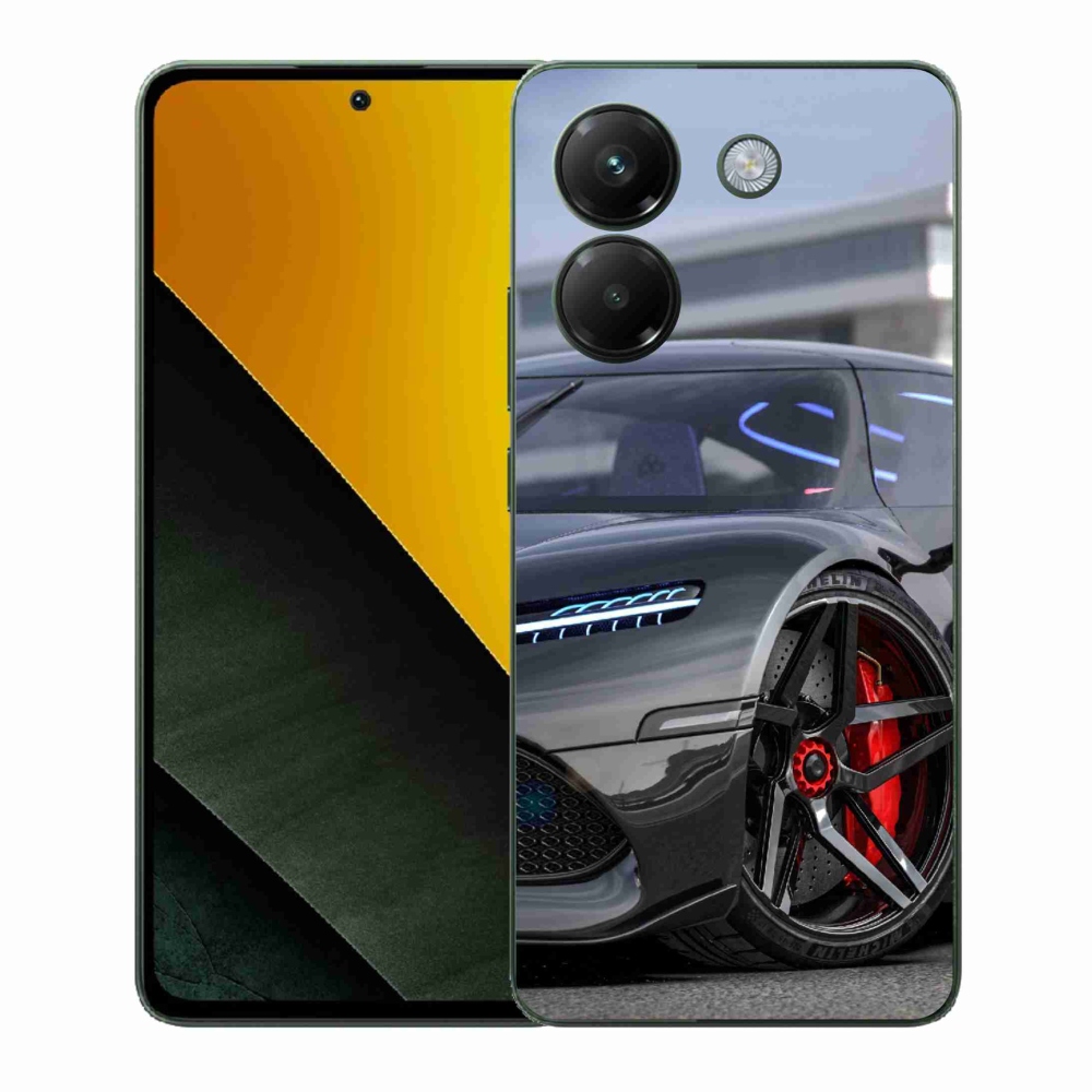 Gelový kryt mmCase na Xiaomi Poco M7 Pro 5G - auto 5