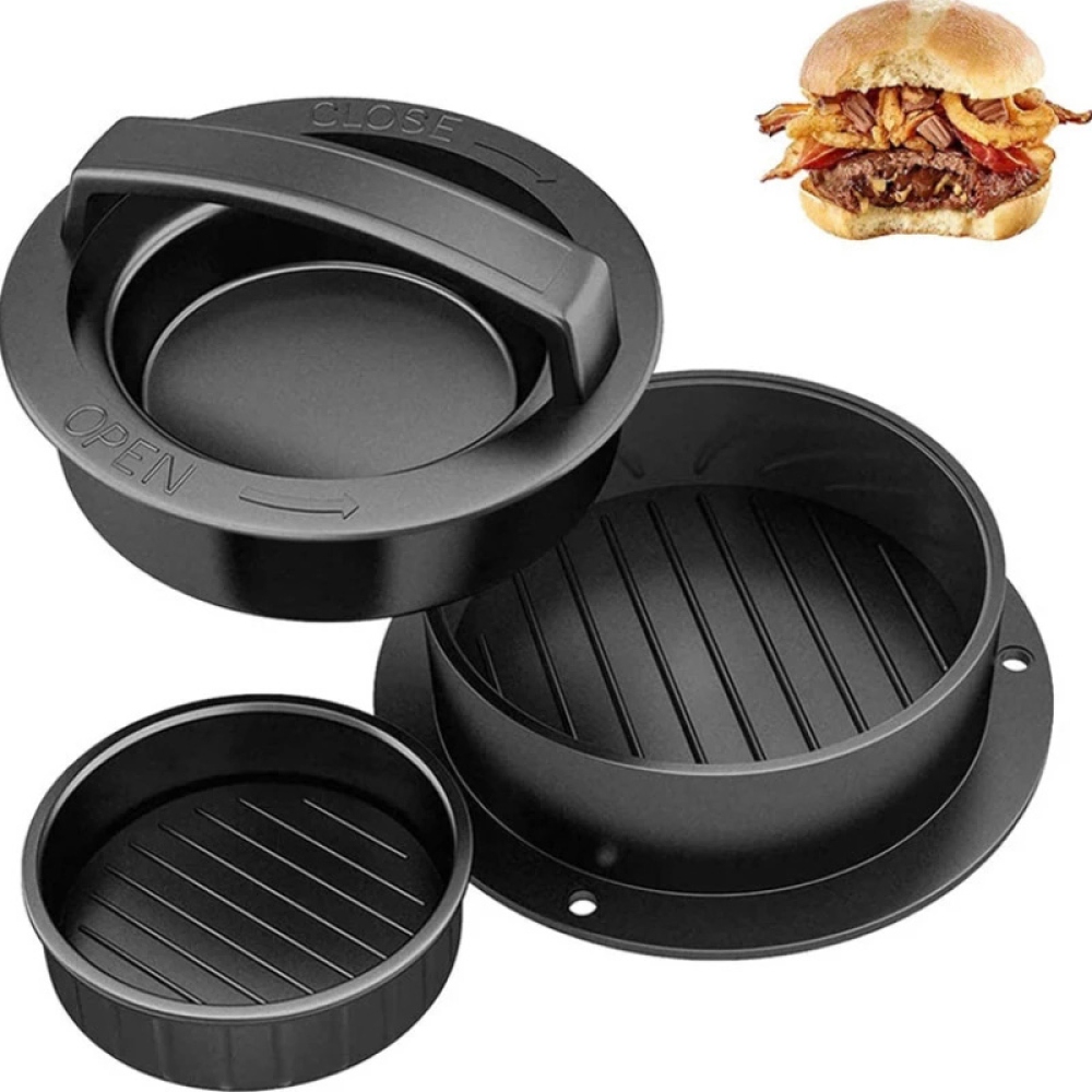 Forma na plněné hamburgery 3v1