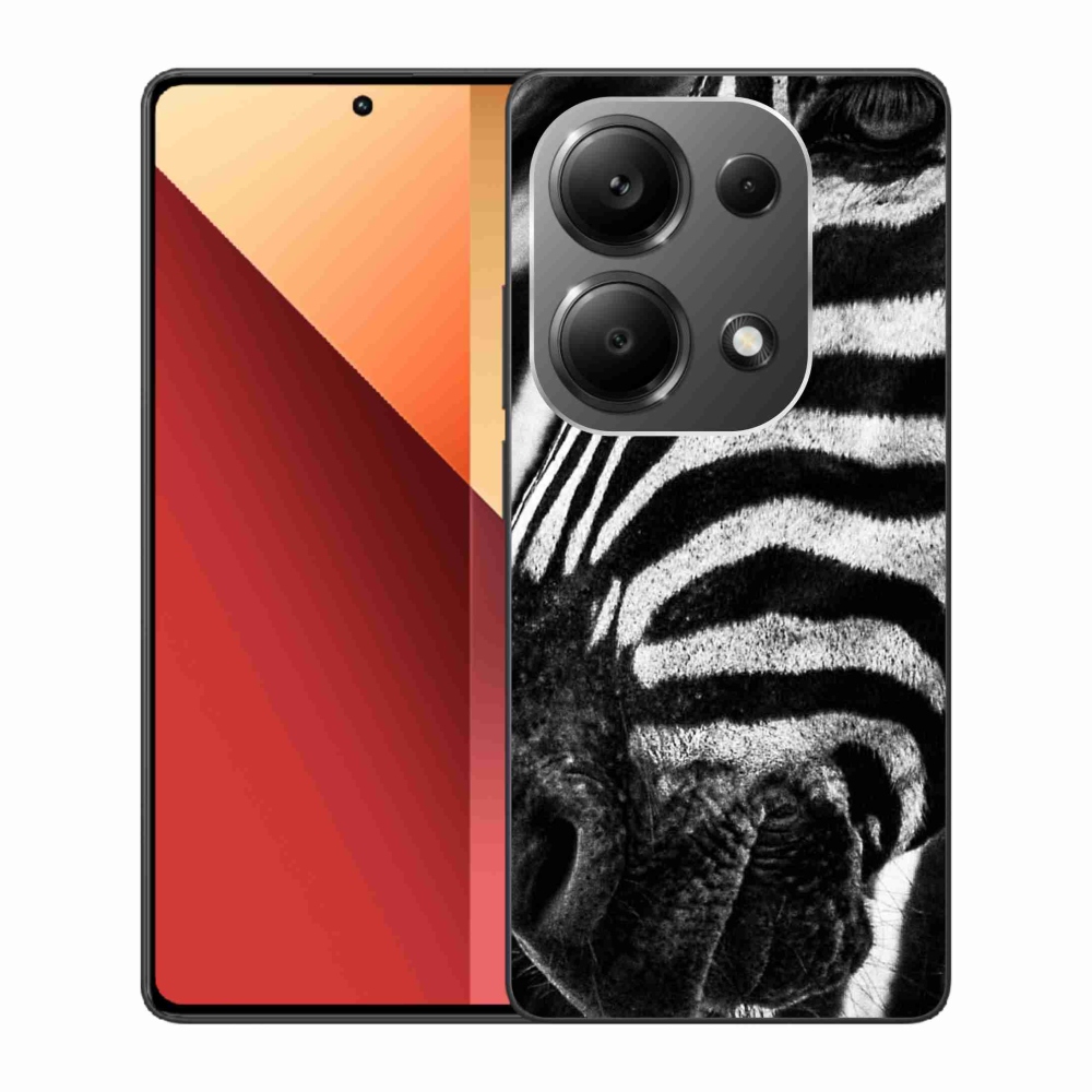 Gelový kryt mmCase na Xiaomi Redmi Note 13 Pro 4G/Poco M6 Pro - zebra
