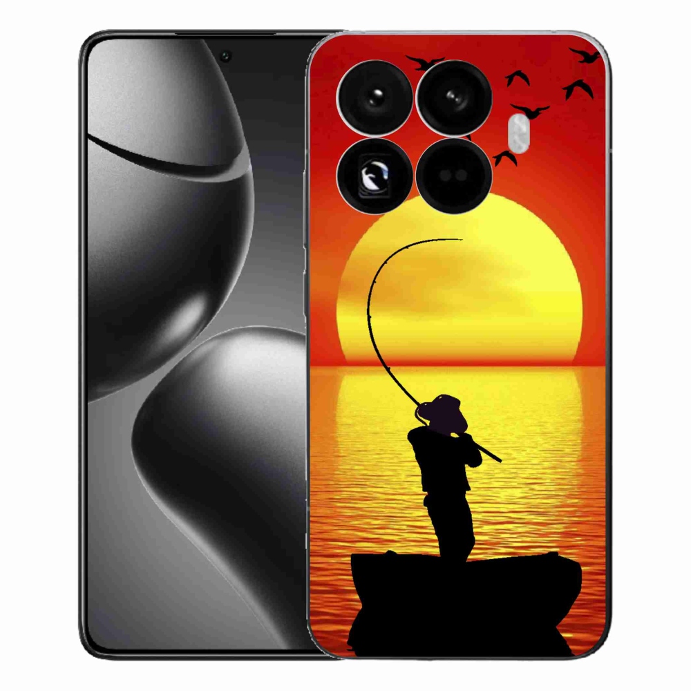 Gelový kryt mmCase na Xiaomi 15T Pro - rybaření