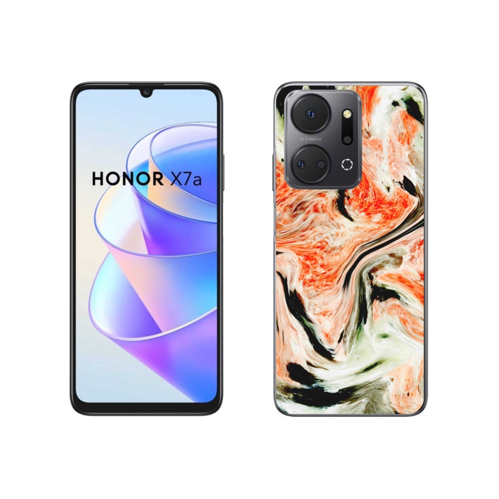 Gelový kryt mmCase na Honor X7a - abstrakt 25