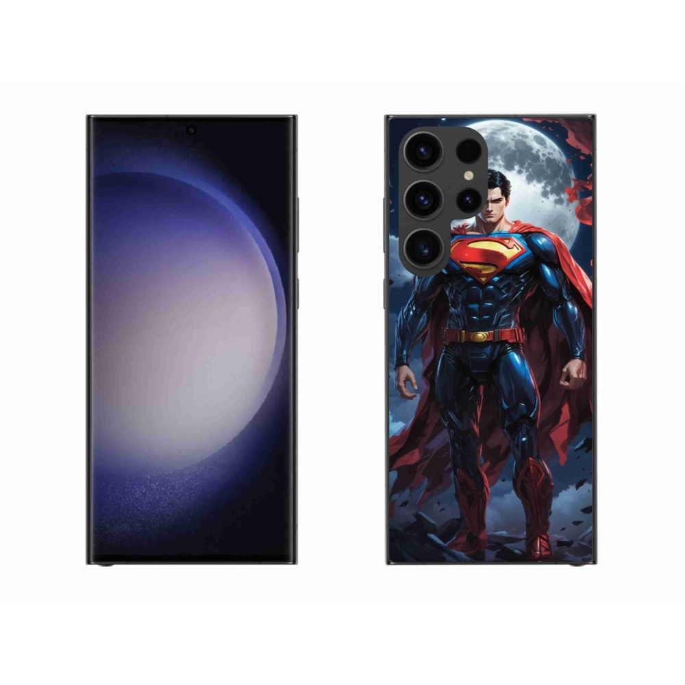Gelový kryt mmCase na Samsung Galaxy S23 Ultra 5G - superman