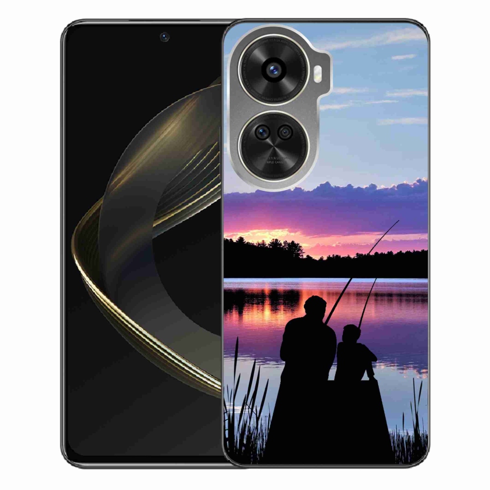 Gelový kryt mmCase na Huawei Nova 12 SE - rybaření 2