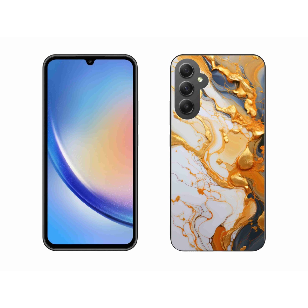 Gelový kryt mmCase na Samsung Galaxy A34 5G - abstraktní motiv 6