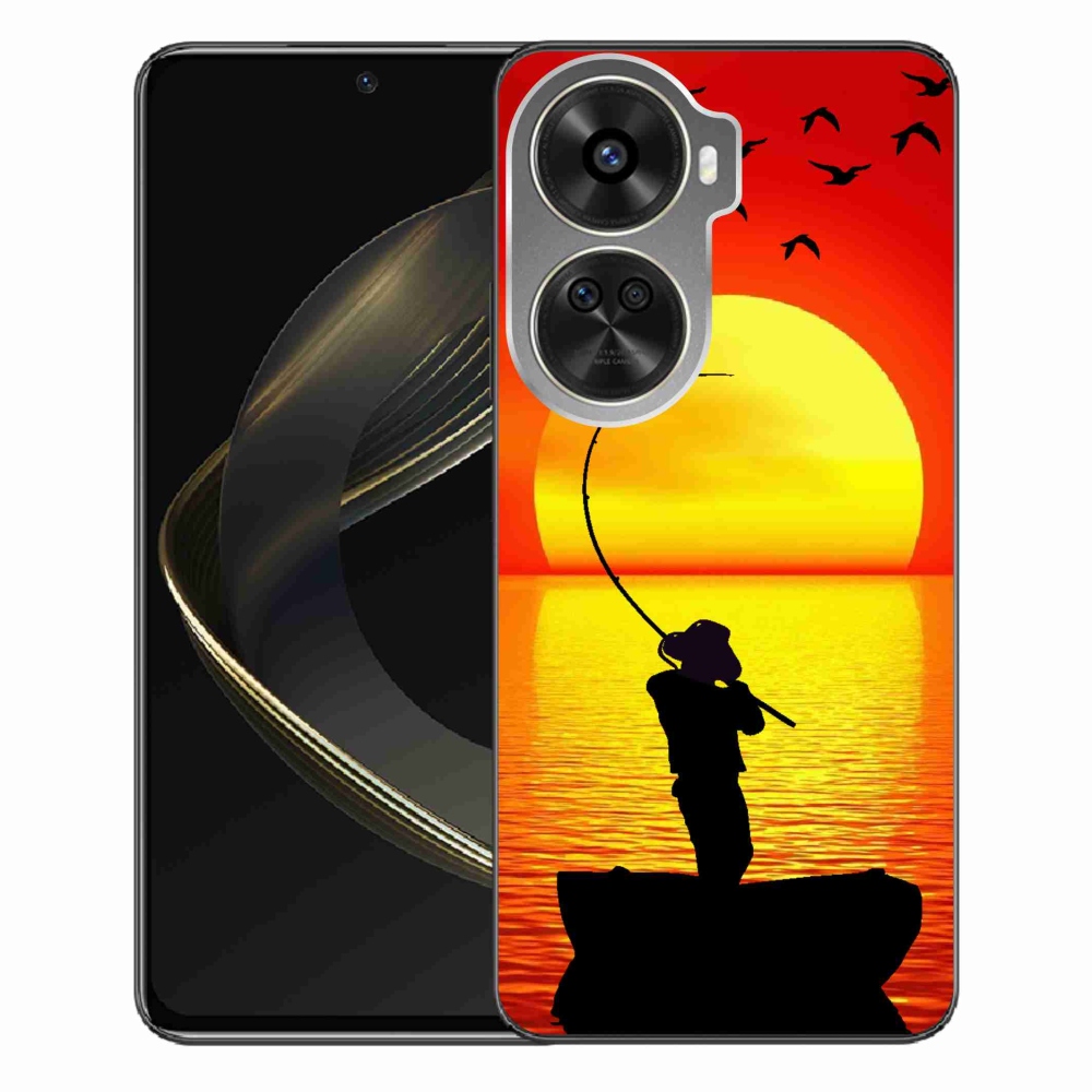 Gelový kryt mmCase na Huawei Nova 12 SE - rybaření