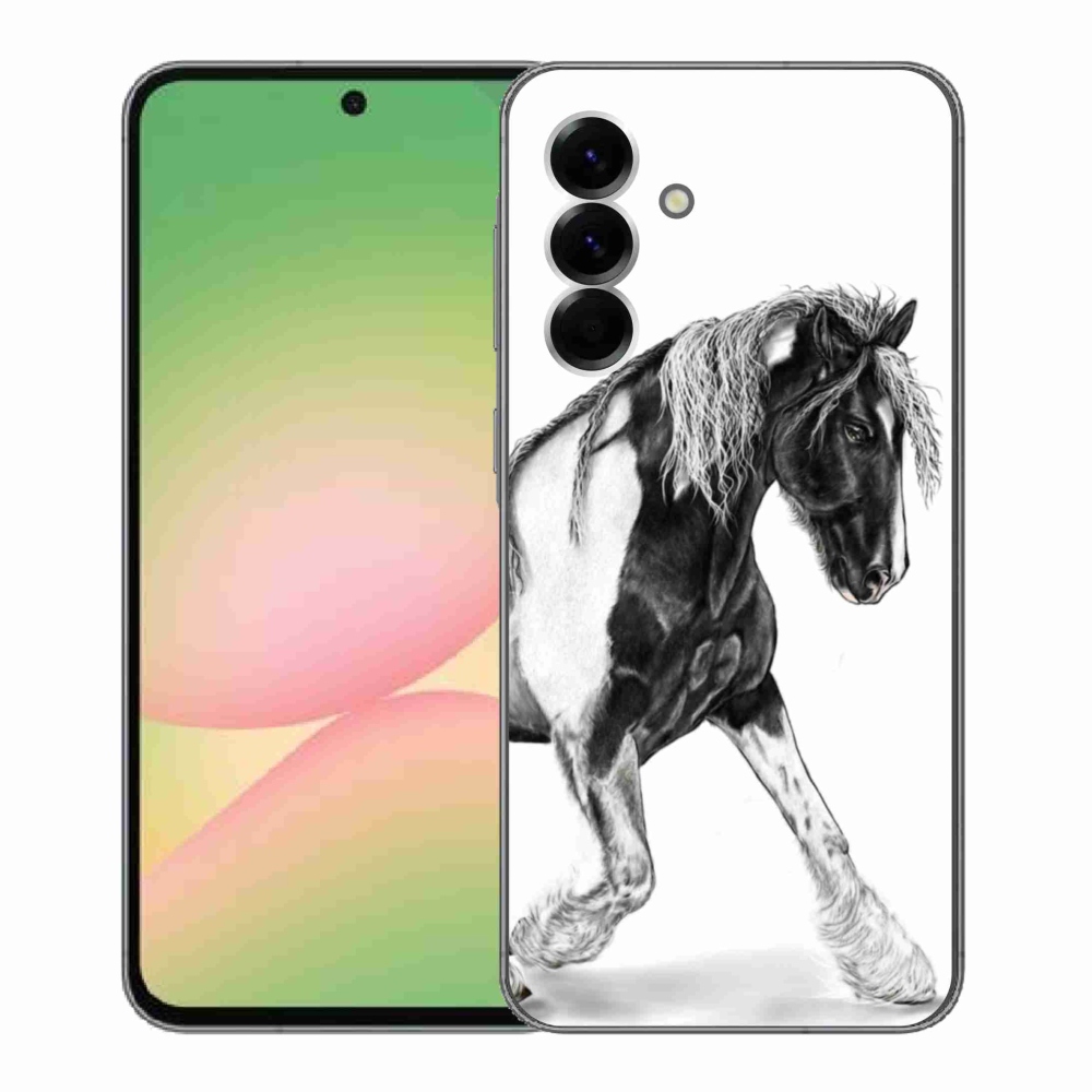 Gelový kryt mmCase na Samsung Galaxy A56 5G - kůň