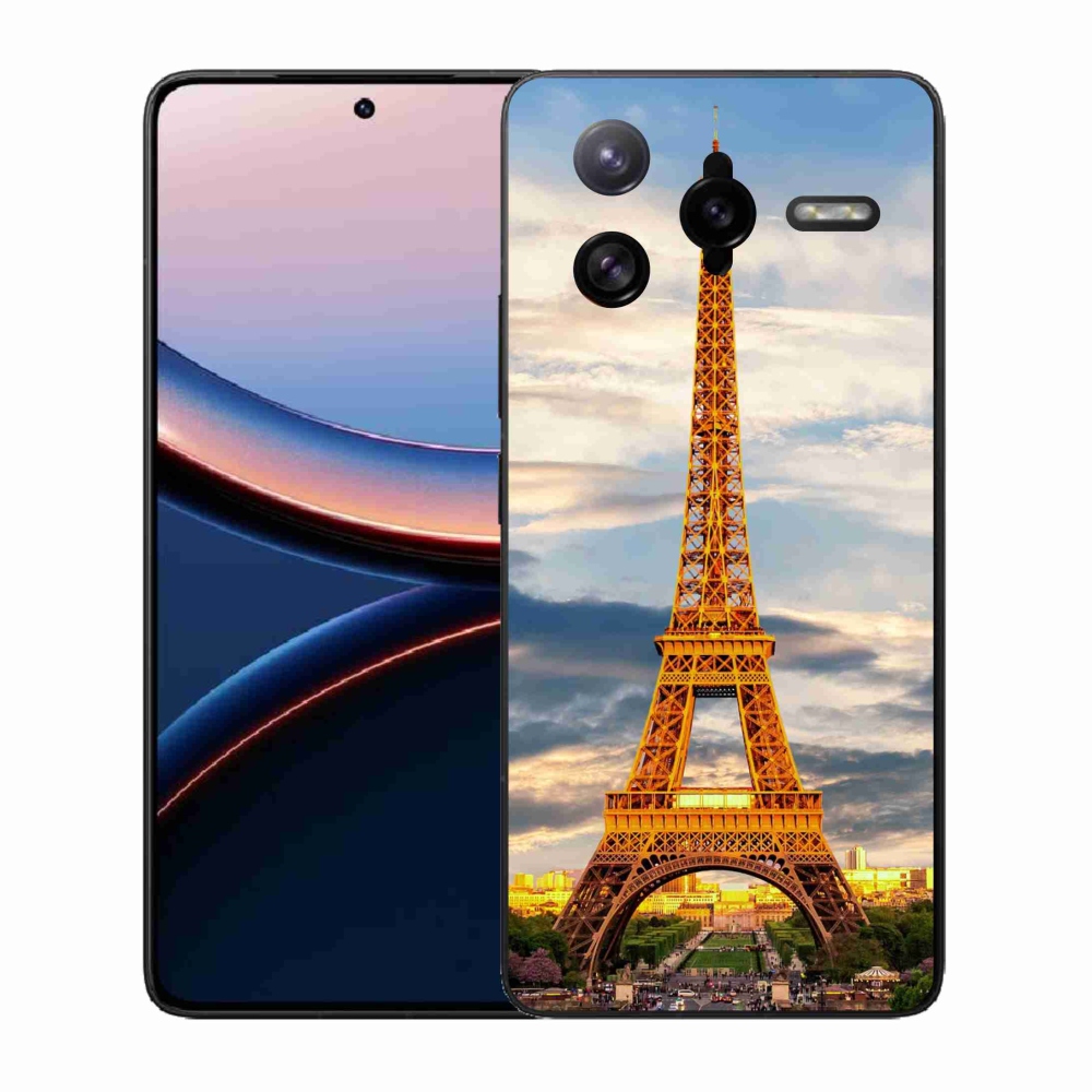 Gelový kryt mmCase na Xiaomi Poco F7 Ultra - eiffelova věž 3