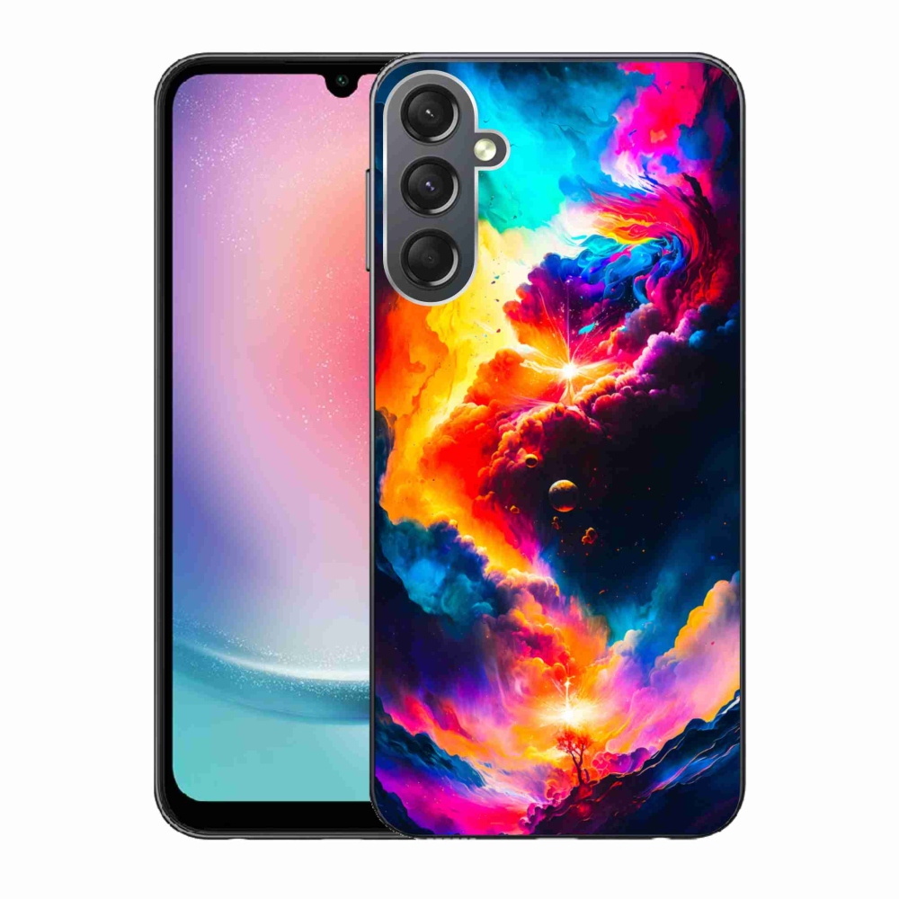 Gelový kryt mmCase na Samsung Galaxy A24 - abstraktní motiv