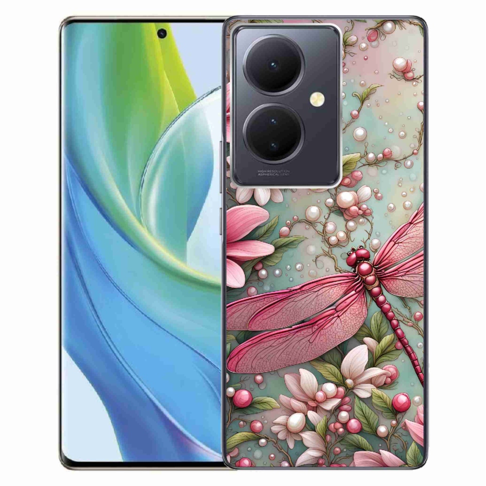 Gelový kryt mmCase na Vivo V29 Lite 5G - vážka