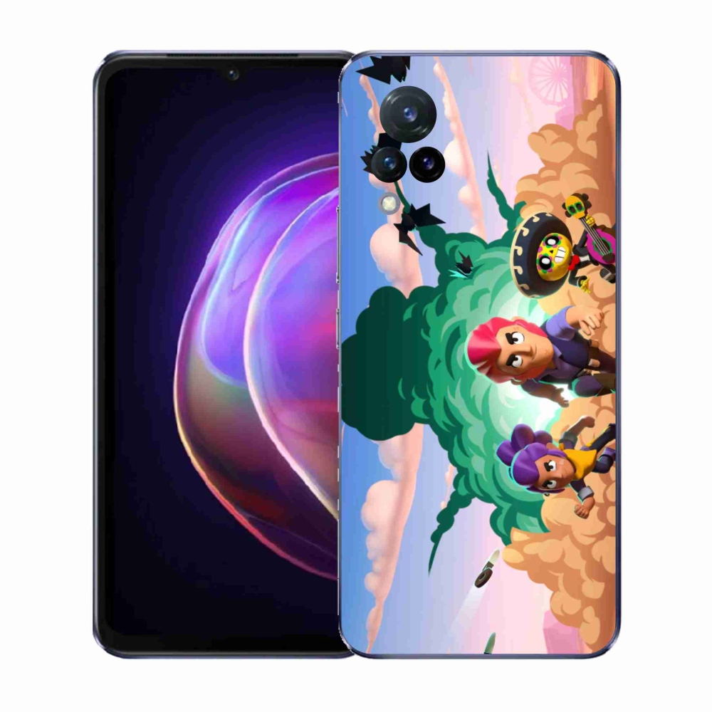 Gelový kryt mmCase na Vivo V21 4G/5G - brawl stars