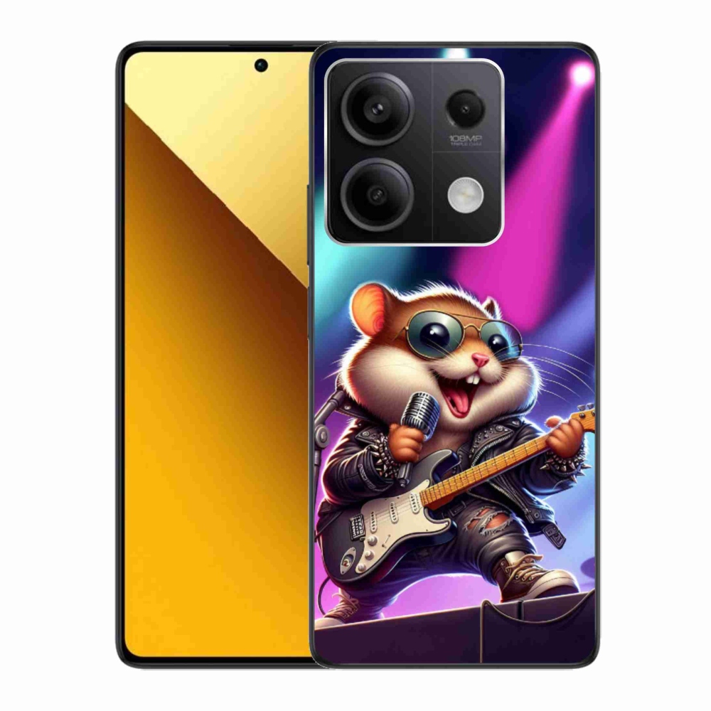 Gelový kryt mmCase na Xiaomi Redmi Note 13 5G - křeček rocker