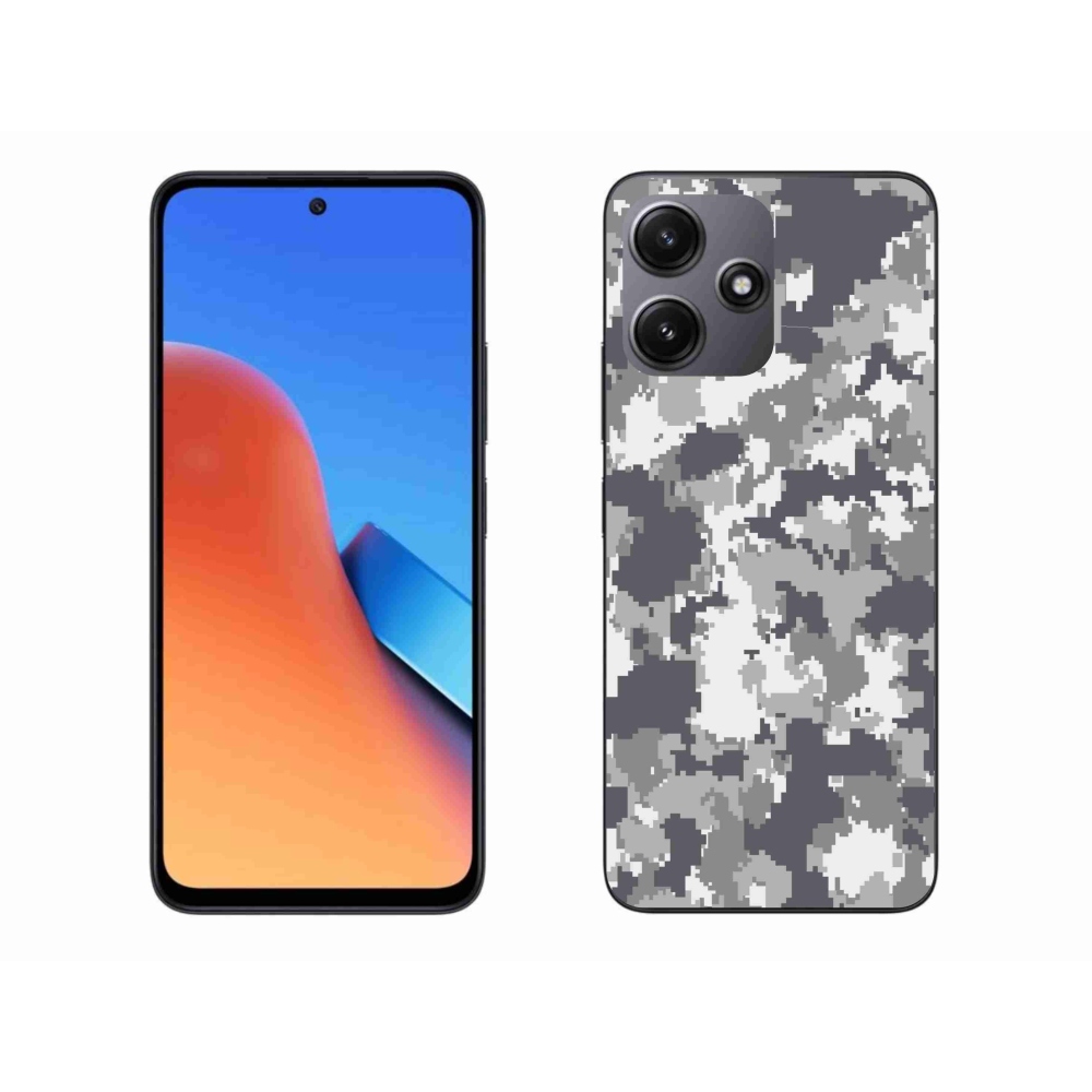 Gelový kryt mmCase na Xiaomi Redmi 12 5G - maskáčový vzor 2