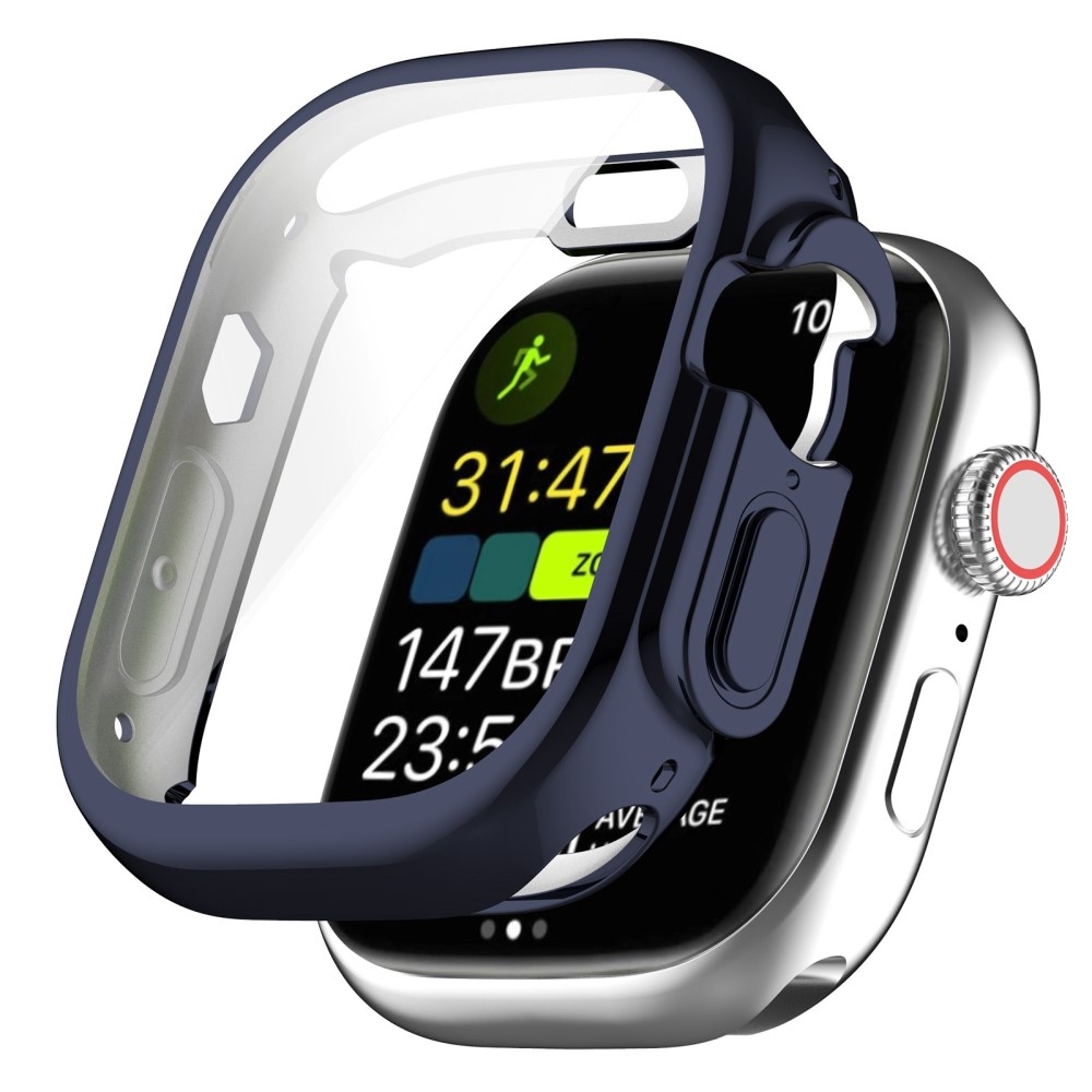 Soft nasazovací gelové ochranné pouzdro pro Apple Watch Ultra/Ultra 2 49 mm - tmavěmodré