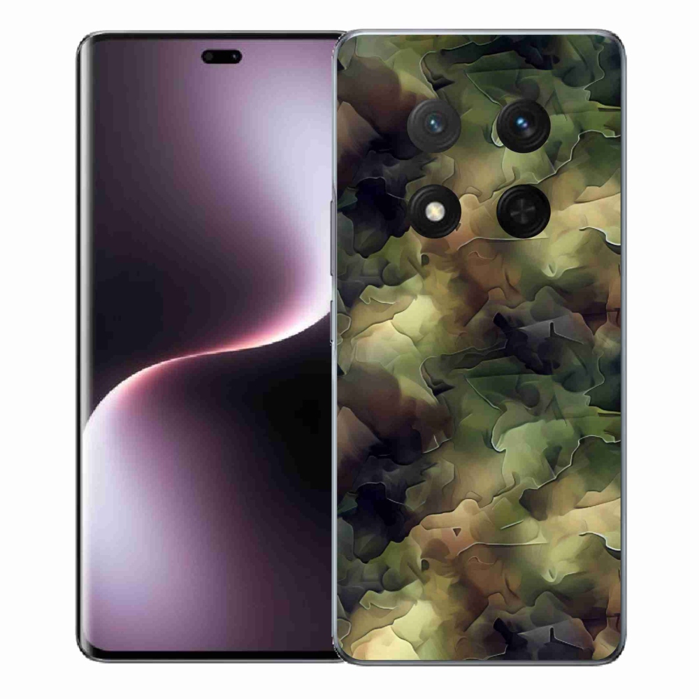 Gelový kryt mmCase na Honor Magic 7 Lite 5G - maskáčový vzor 10