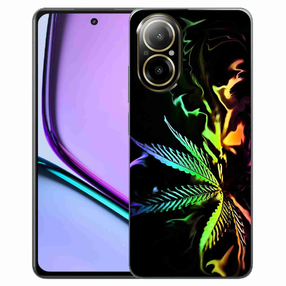 Gelový kryt mmCase na Realme C67 - konopí 2