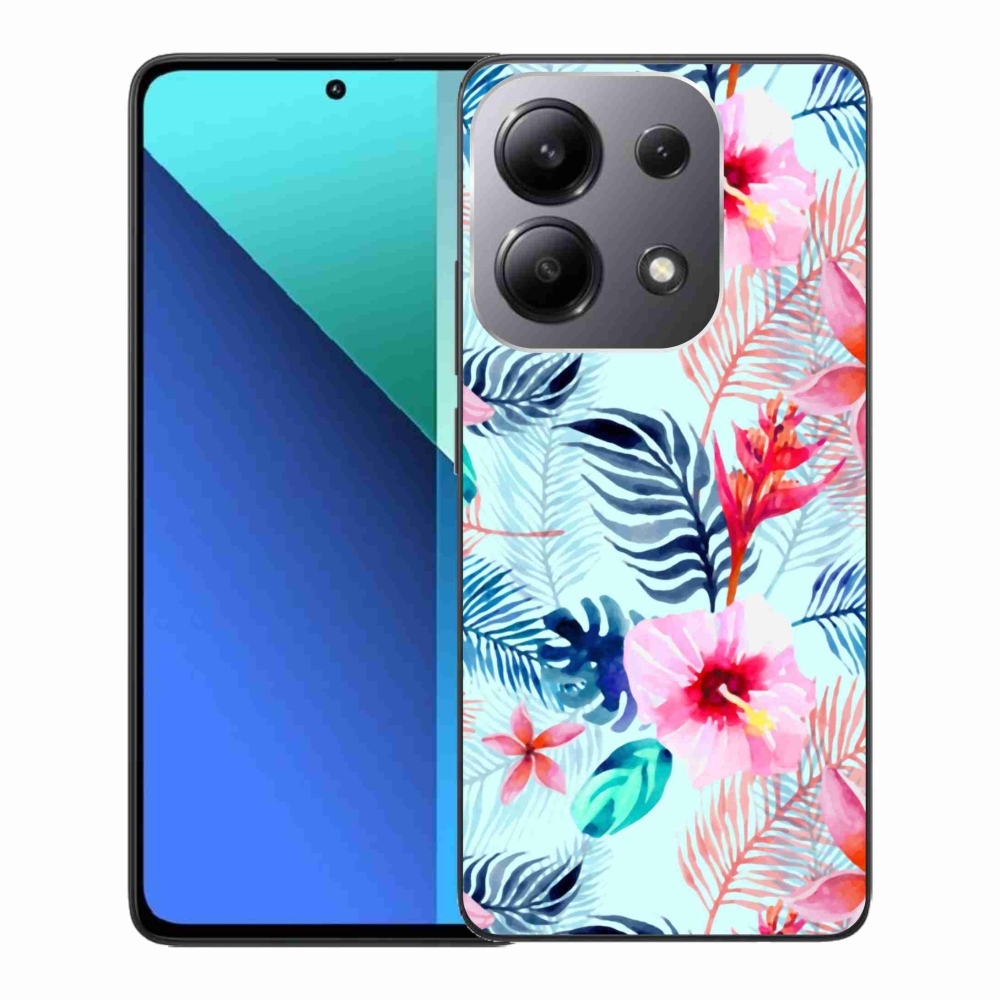 Gelový kryt mmCase na Xiaomi Redmi Note 13 - květiny