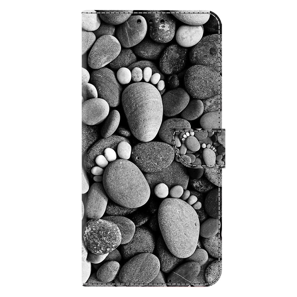 Firmly knížkové pouzdro na Samsung Galaxy A17 5G/A26 5G - stopy z kamene