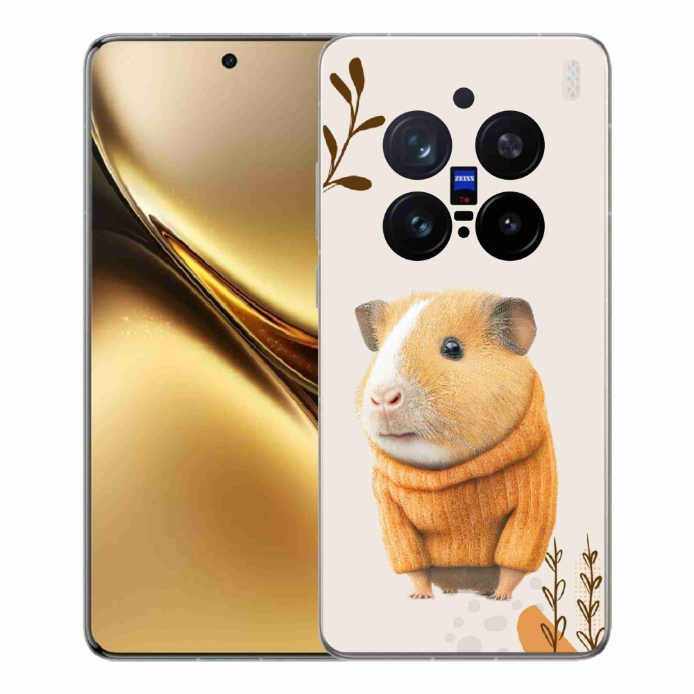 Gelový kryt mmCase na Vivo X200 Pro 5G - morče ve svetru