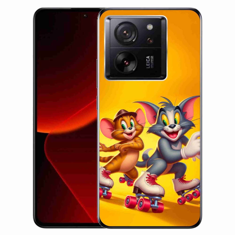 Gelový kryt mmCase na Xiaomi 13T/13T Pro - tom a jerry