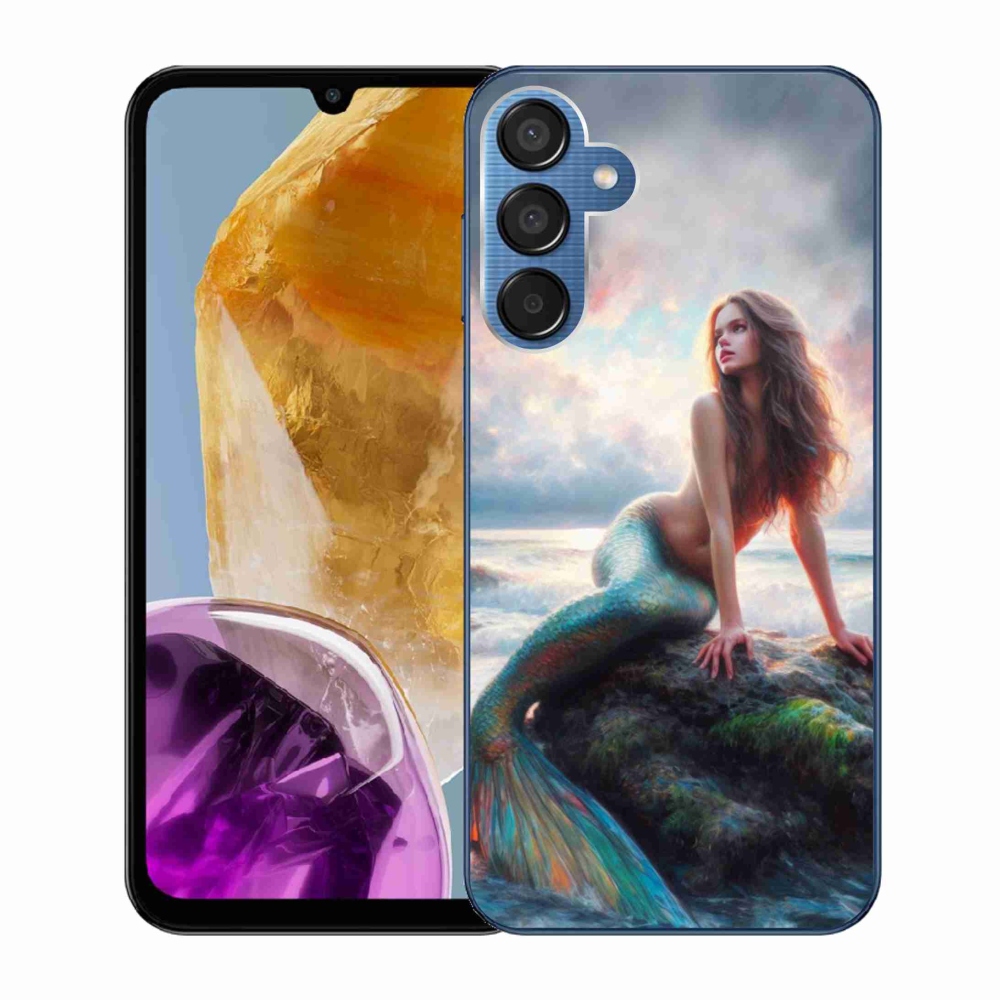 Gelový kryt mmCase na Samsung Galaxy M15 5G - mořská panna
