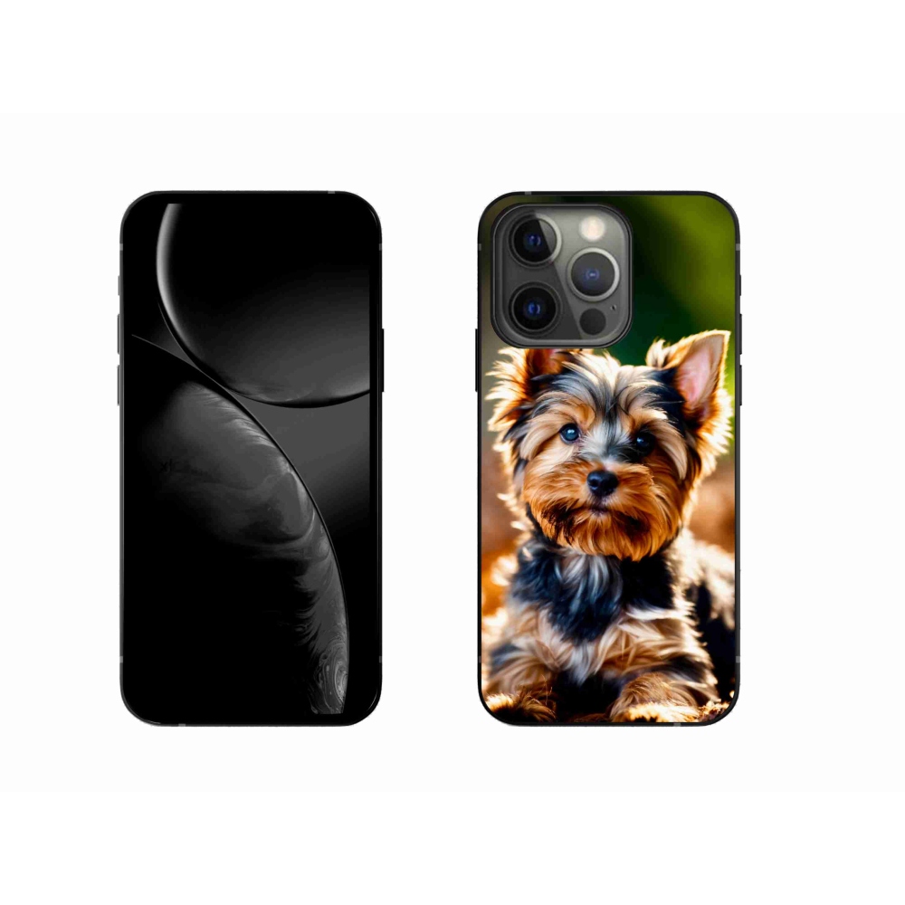 Gelový kryt mmCase na iPhone 13 Pro - jorkšír 10